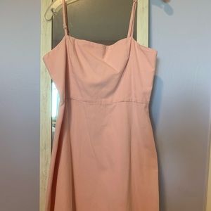 BY THE WAY Light Pink A Line Dress